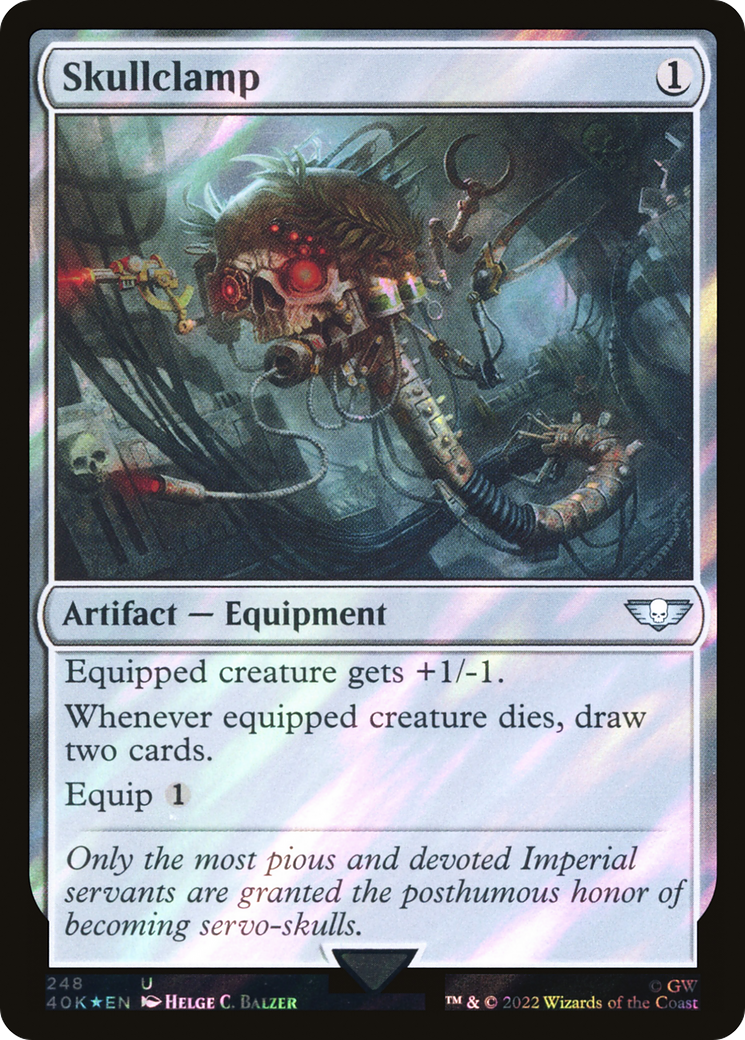 Skullclamp (40K-248★) - Warhammer 40,000 Commander Foil