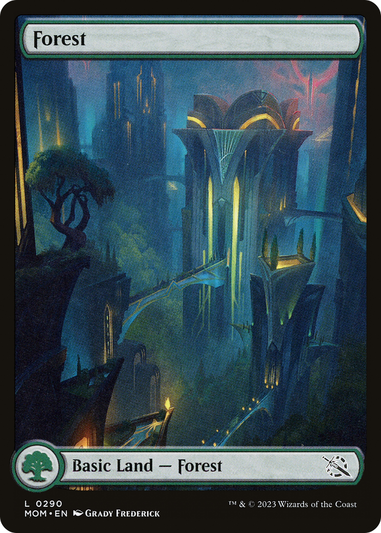 Forest (MOM-290) - March of the Machine Foil