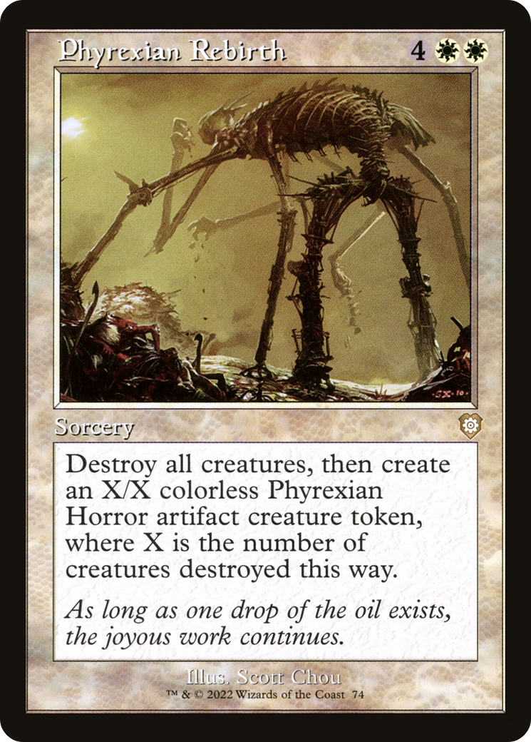 Phyrexian Rebirth (BRC-074) - The Brothers' War Commander