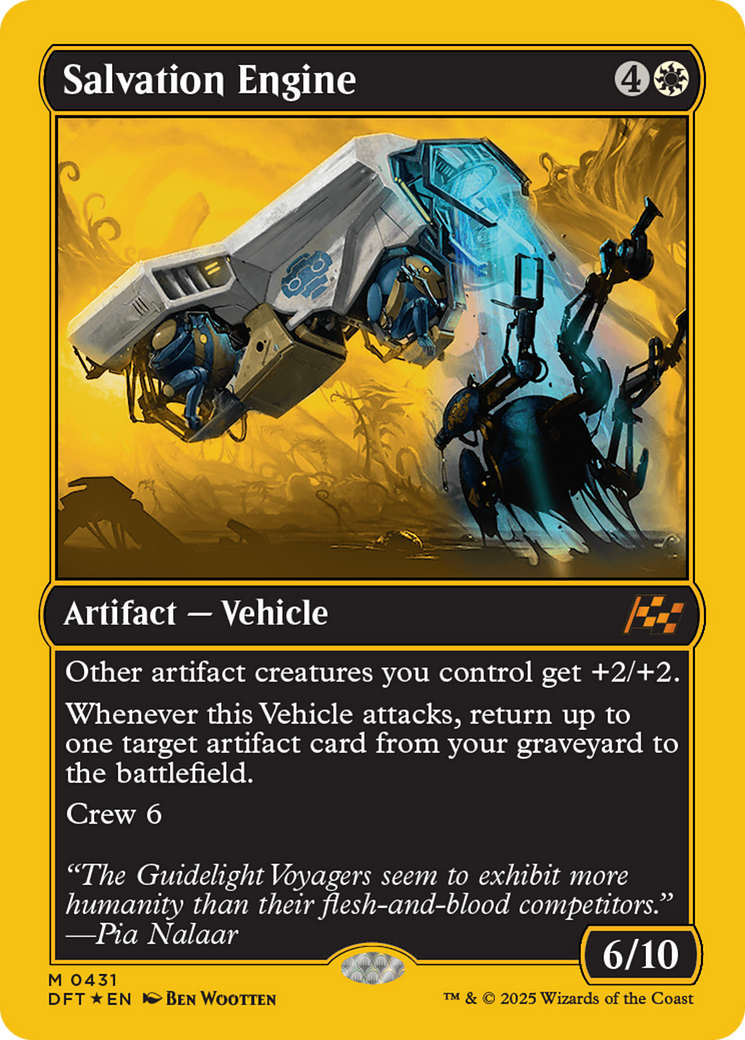 Salvation Engine (DFT-431) - Aetherdrift Foil