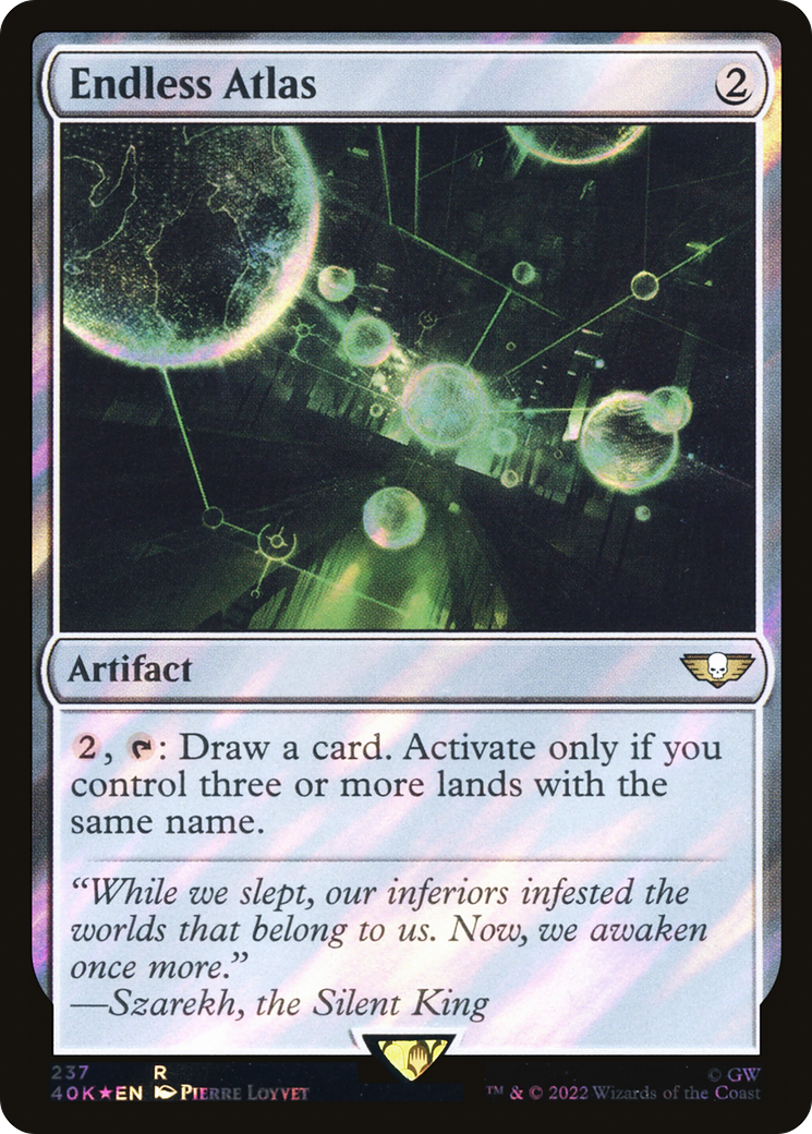 Endless Atlas (40K-237★) - Warhammer 40,000 Commander Foil