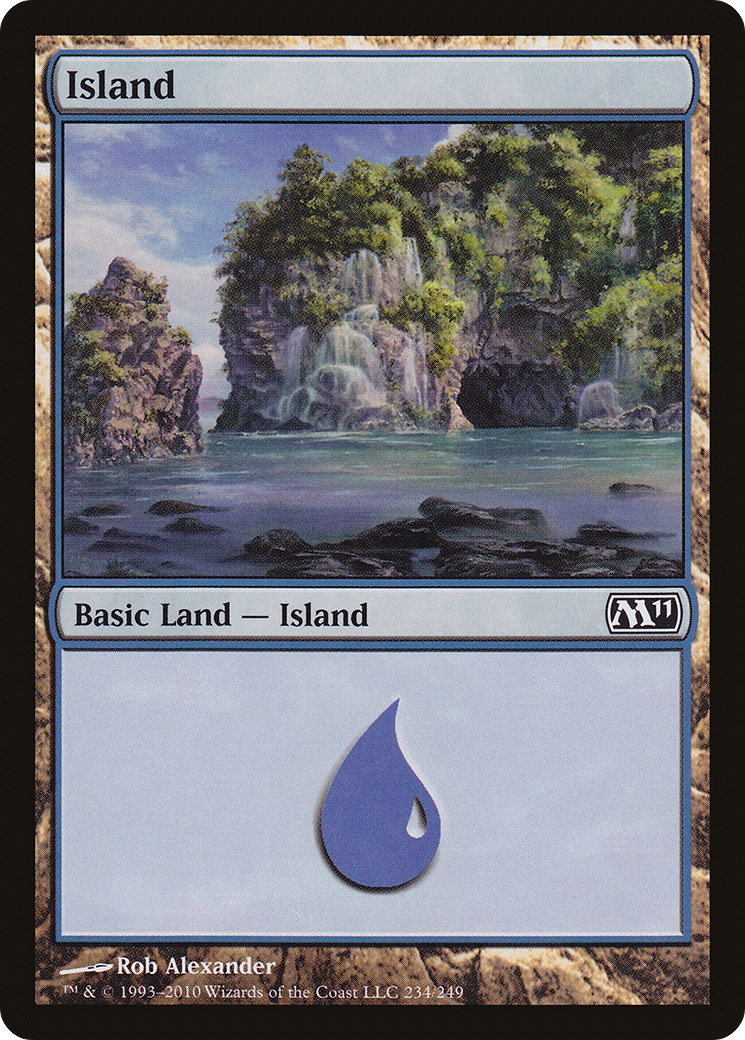 Island (M11-234) - Magic 2011