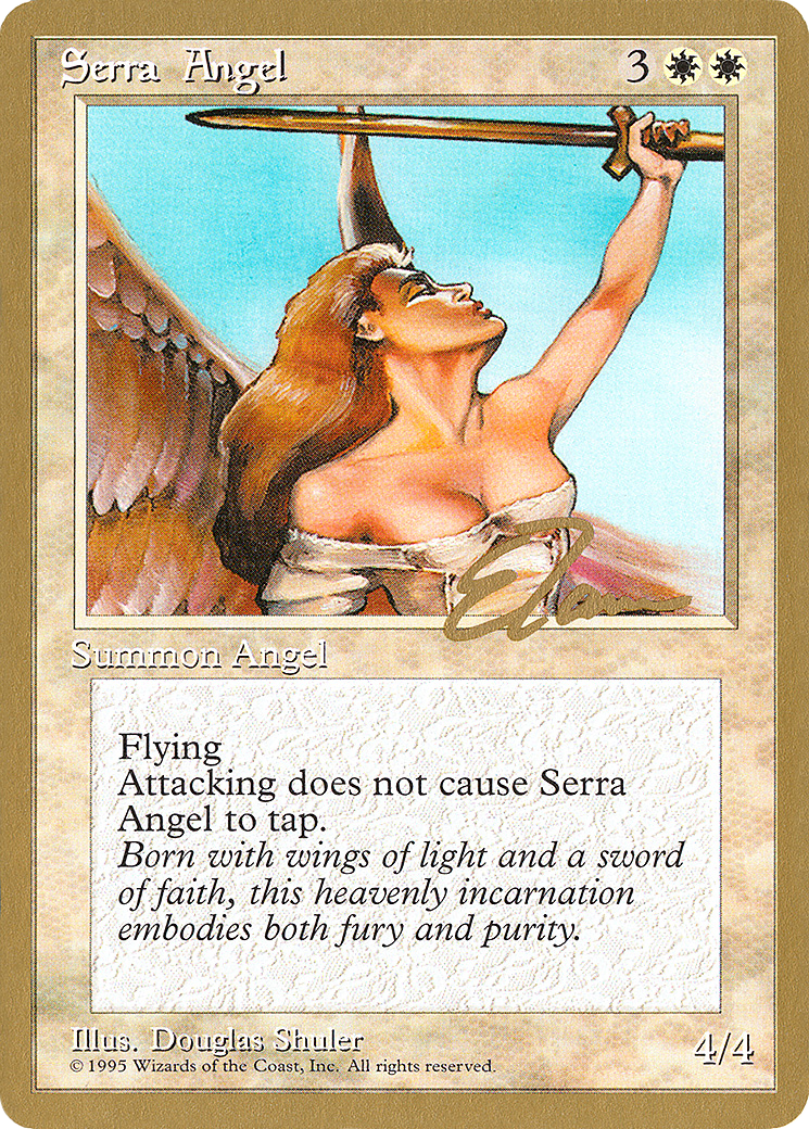 Serra Angel (WCD-ET50) - Pro Tour Collector Set