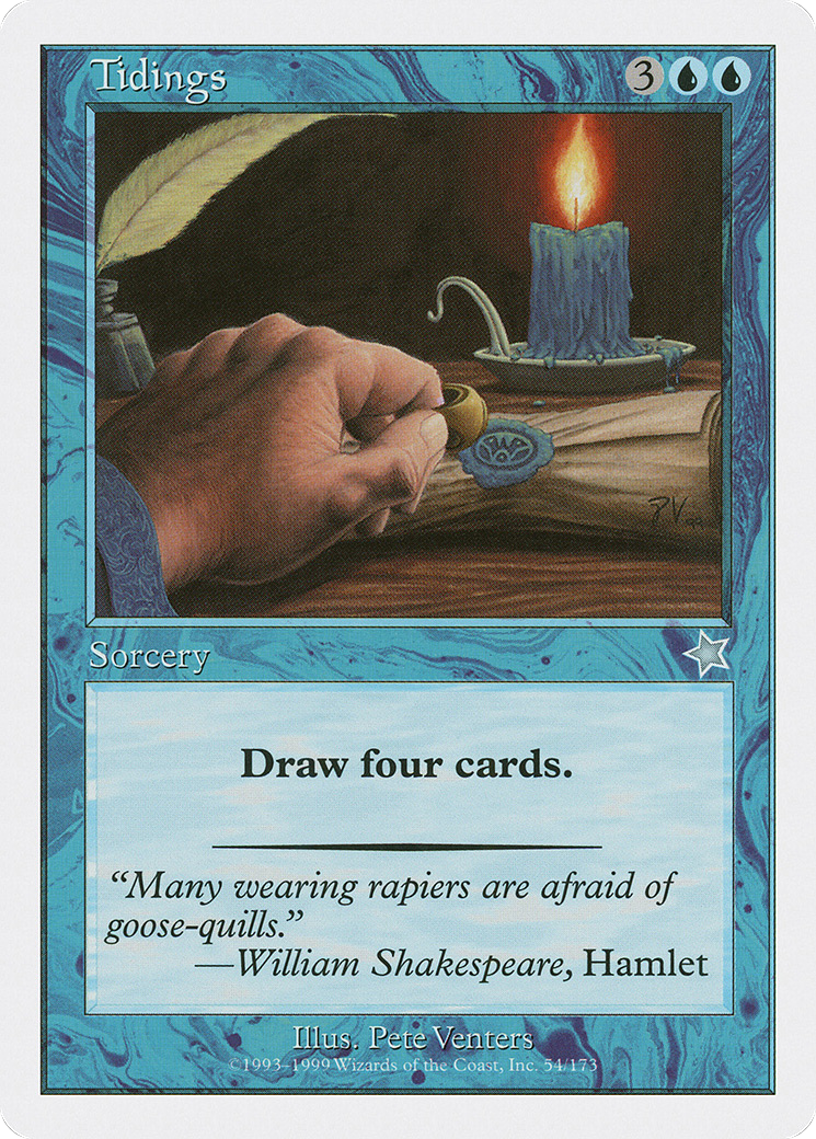 Tidings (S99-054) - Starter 1999