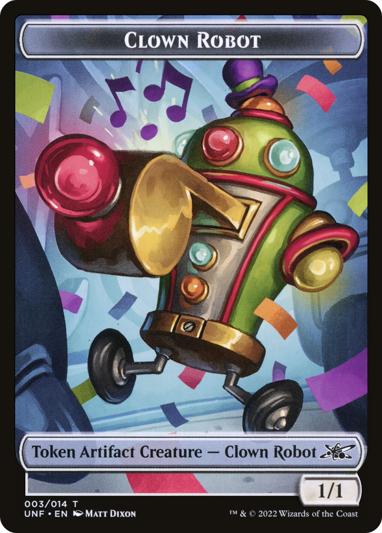 Clown Robot (UNF-003) - Unfinity Tokens