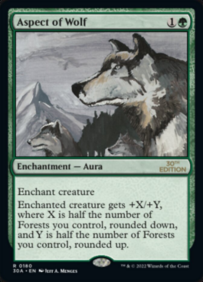 Aspect of Wolf (30A-180) - 30th Anniversary Edition