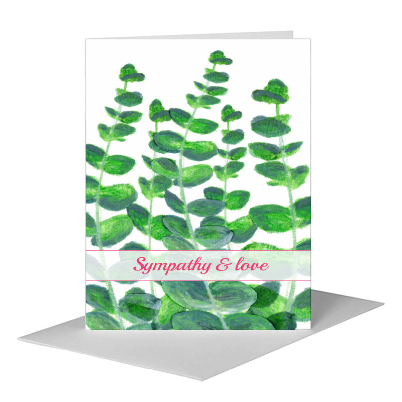 Eucalyptus by Jan, Greeting Card (#8001D)