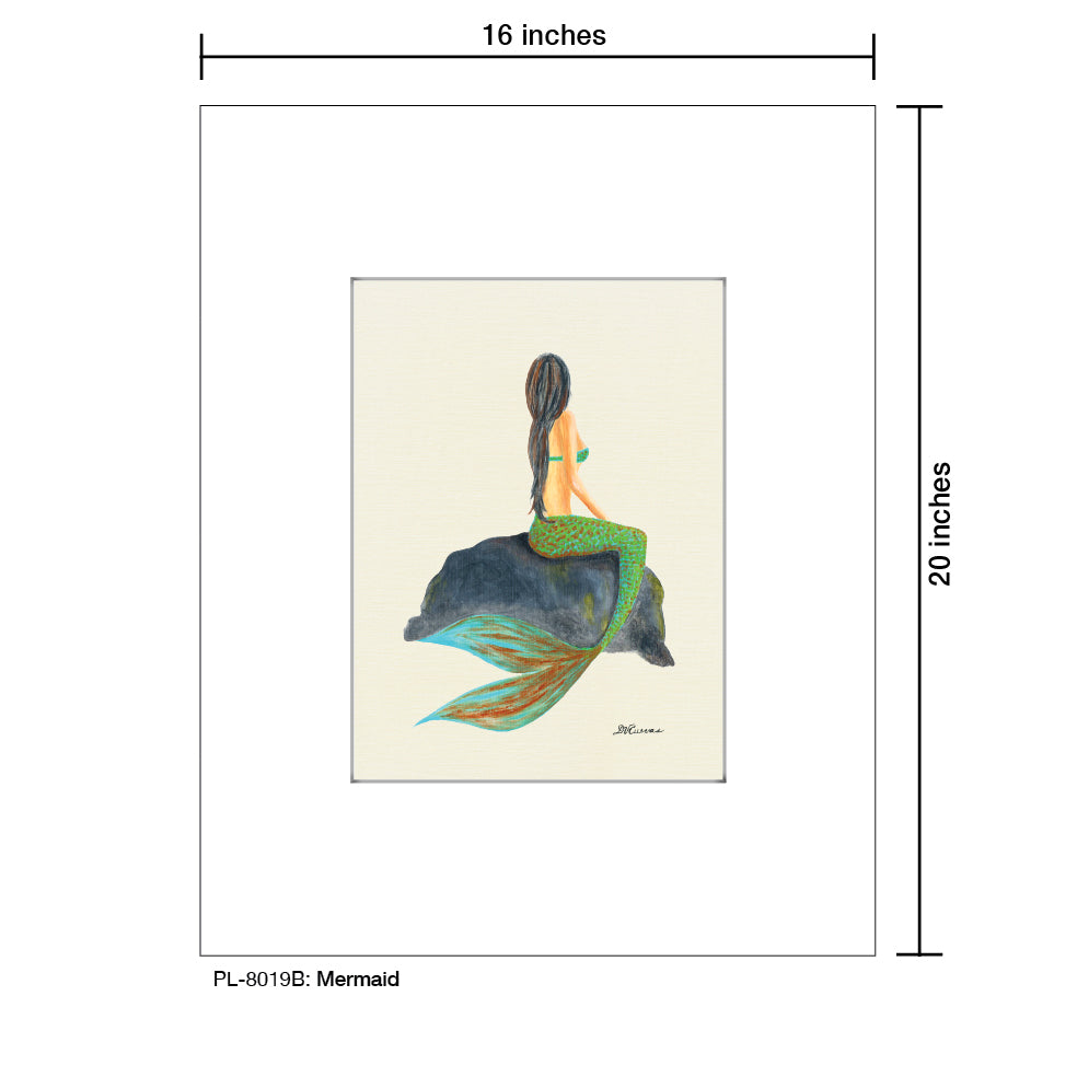 Mermaid, Print (#8019B)