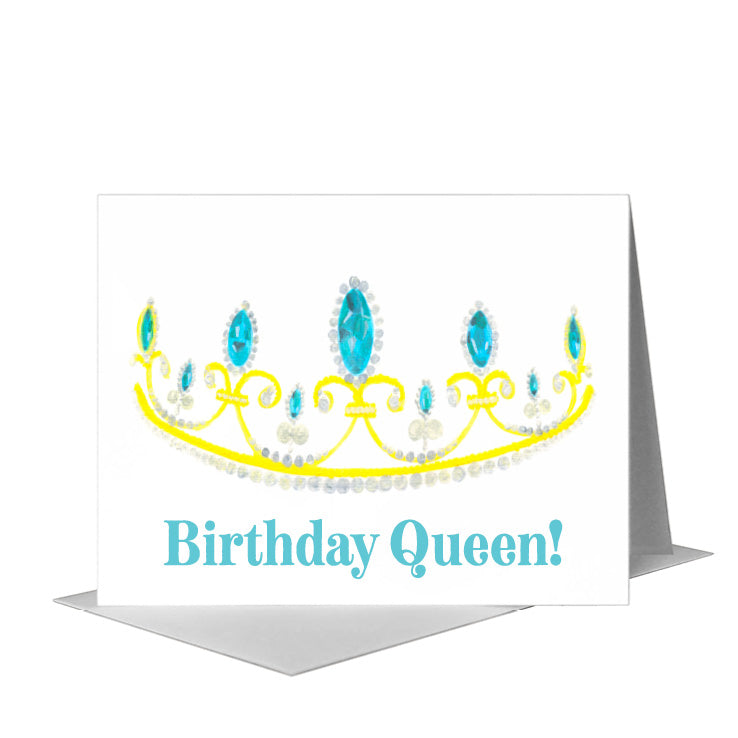 Dainty Tiara, Greeting Card (#8025A)