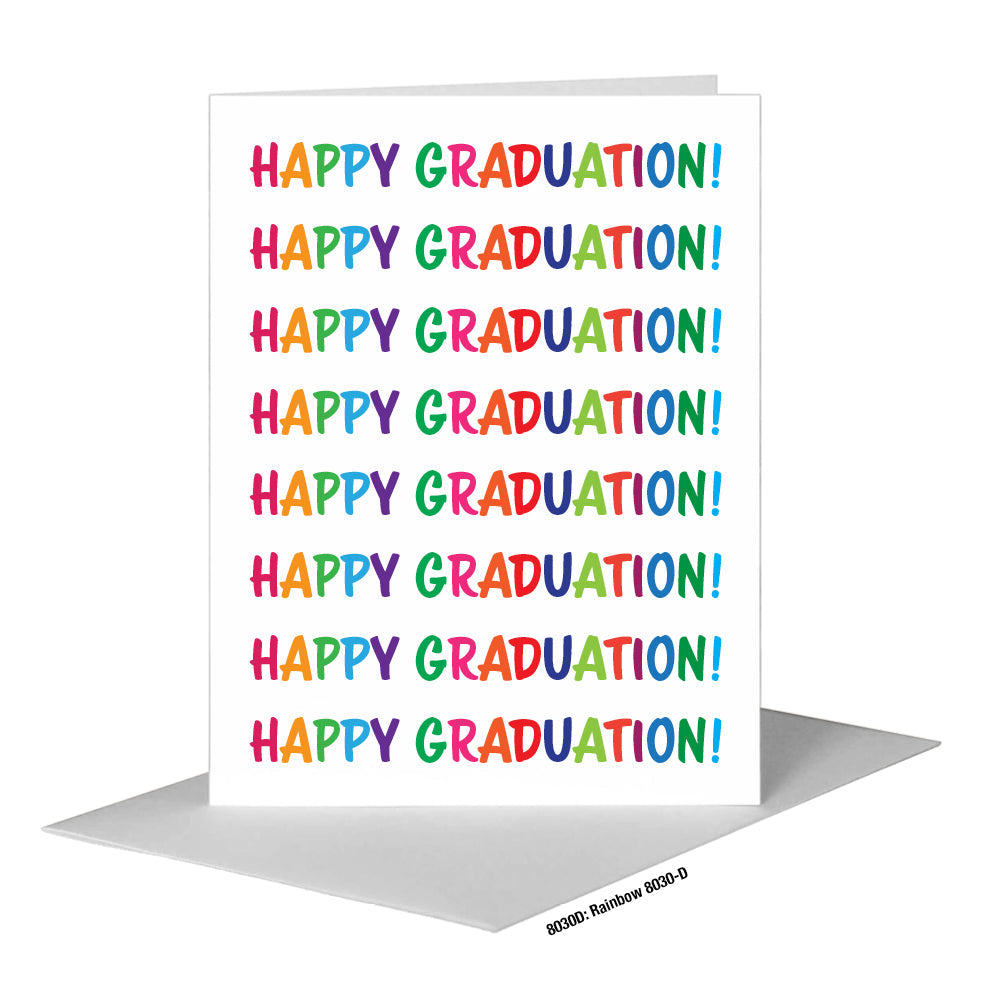 Rainbow, Greeting Card (#8030D)