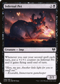 Infernal Pet (KHM-099) - Kaldheim