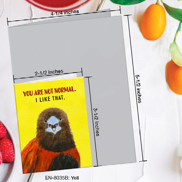 Yell, Greeting Card (#8035B)