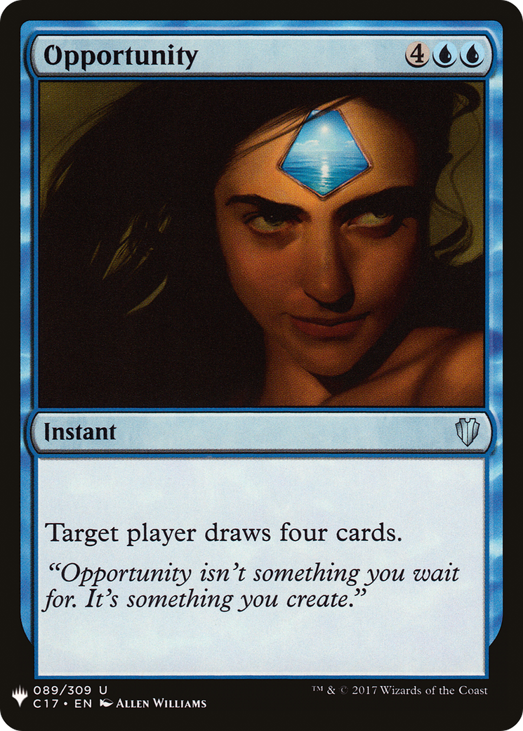 Opportunity (LIST-C17-89) - The List