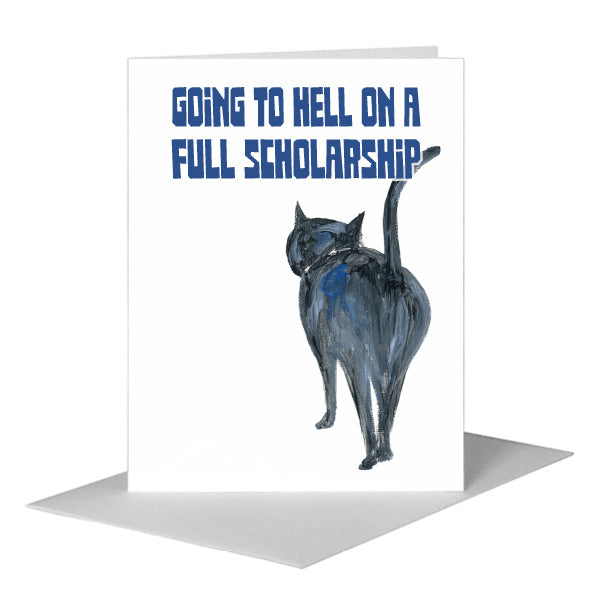 Cat Walk, Greeting Card (#8045E)