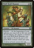 Wolf-Skull Shaman (MOR-140) - Morningtide Foil