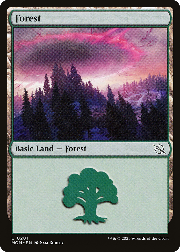 Forest (MOM-281) - March of the Machine Foil