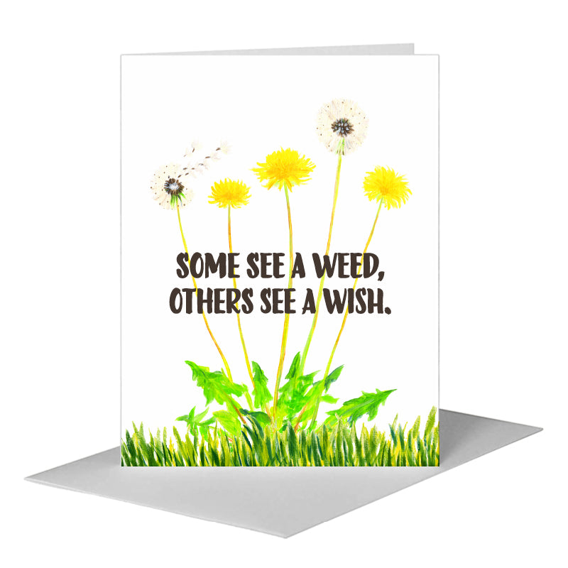 Dandelion Wish, Greeting Card (#8084C)