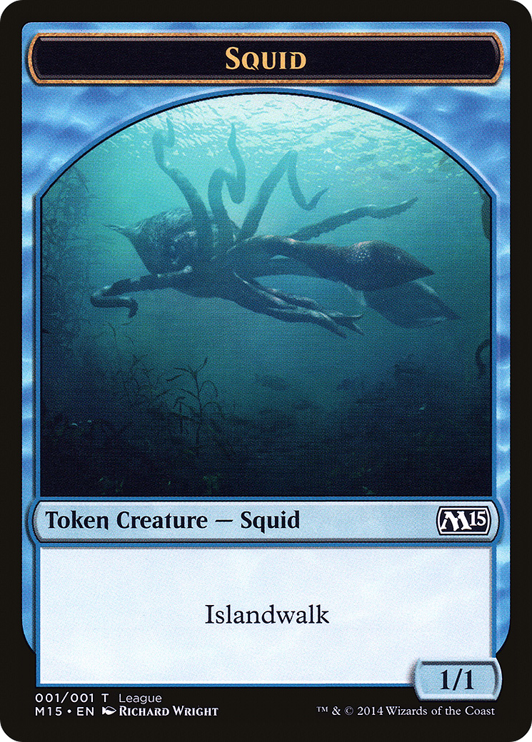 Squid (LEP-003) - League Tokens 2014