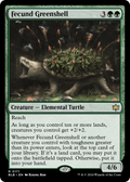 Fecund Greenshell (BLB-171) - Bloomburrow Foil