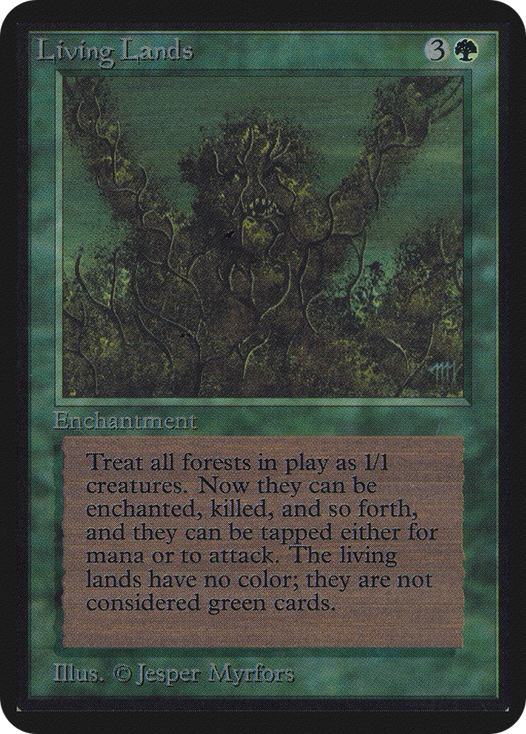 Living Lands (LEA-209) - Limited Edition Alpha