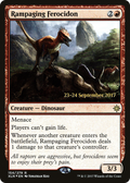 Rampaging Ferocidon (PRE-154S) - Ixalan Promos Foil