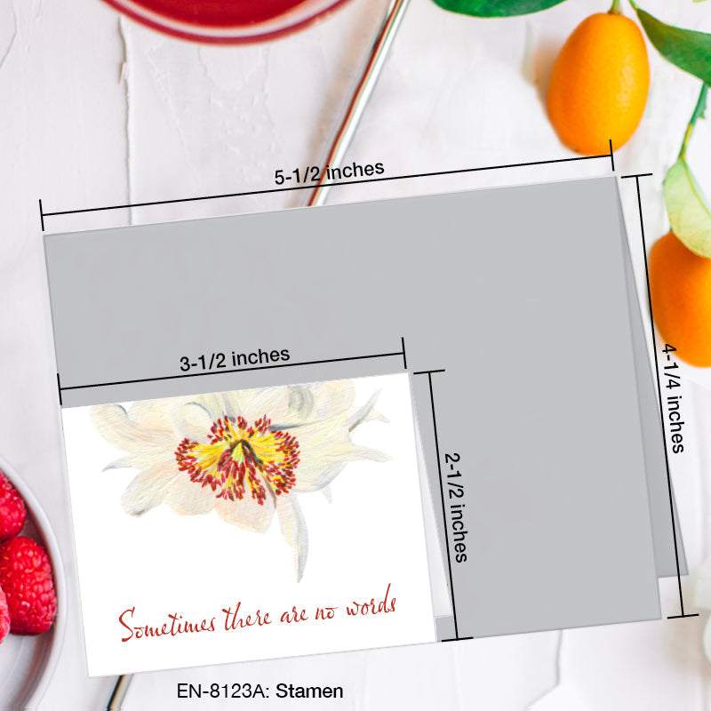 Stamen, Greeting Card (#8123A)