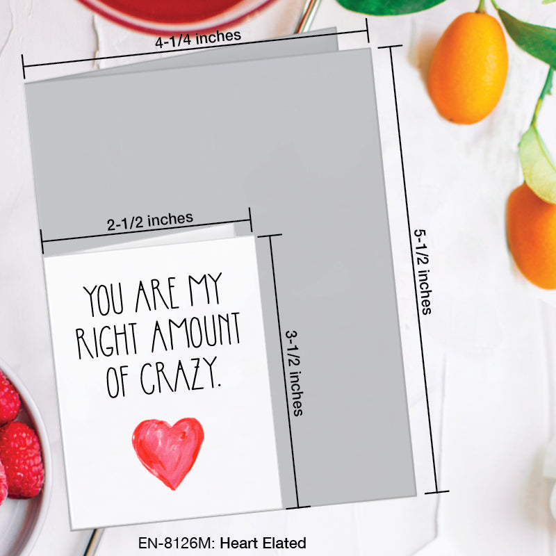 Heart Elated, Greeting Card (#8126M)