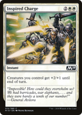 Inspired Charge (M19-015) - Core Set 2019 Foil