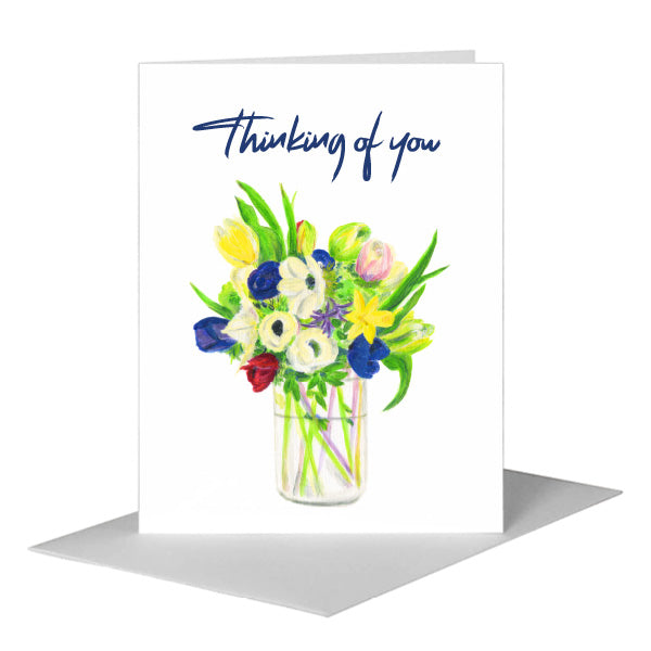 Farm Grown, Greeting Card (#8136D)