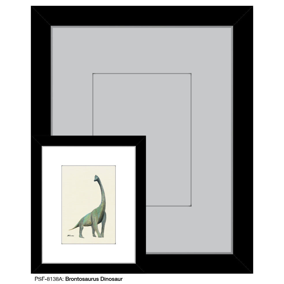 Brontosaurus Dinosaur, Print (#8138A)