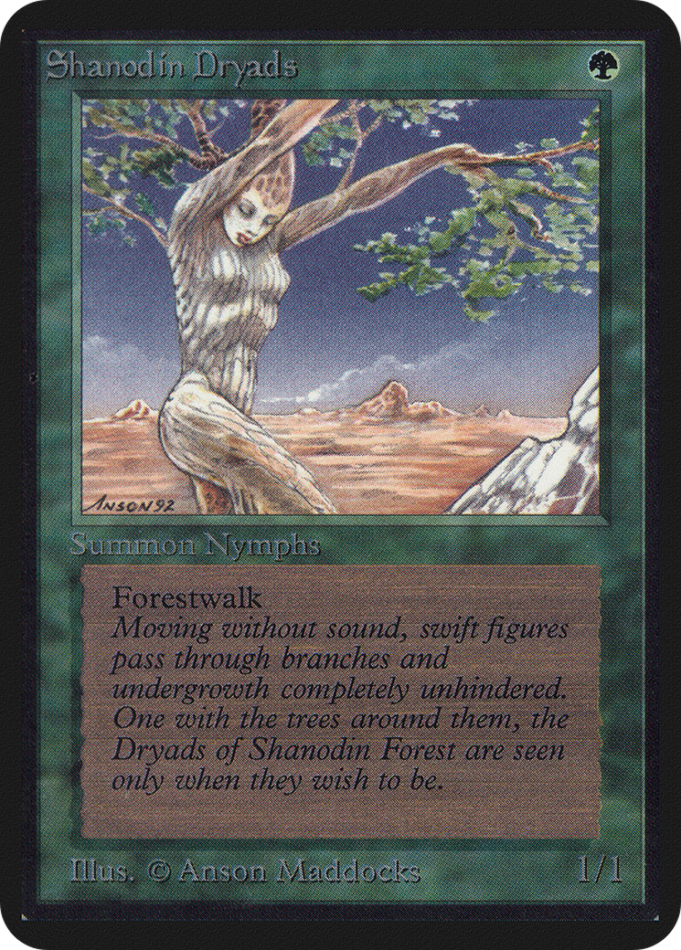 Shanodin Dryads (LEA-216) - Limited Edition Alpha