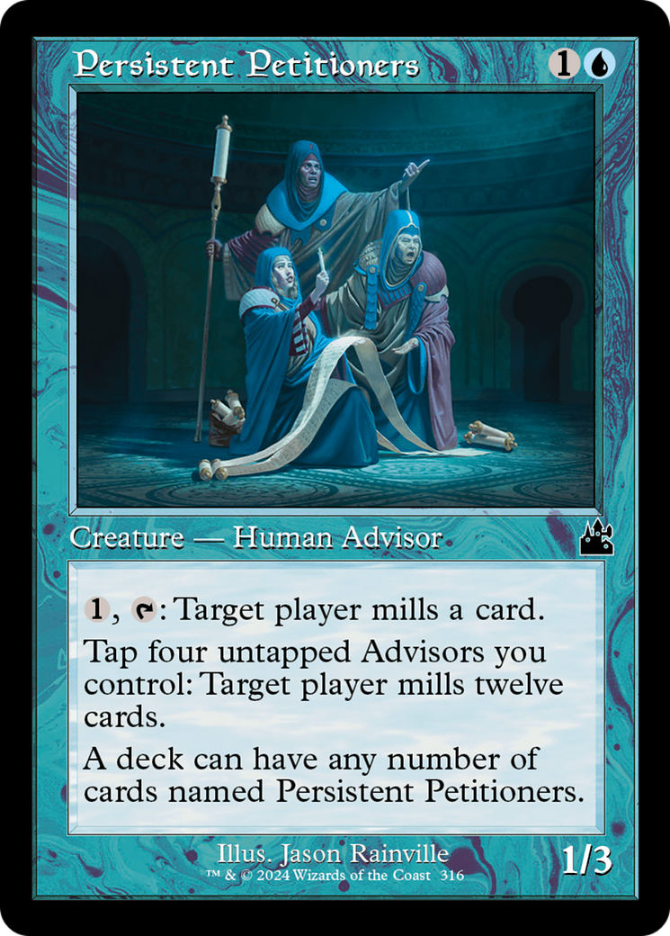 Persistent Petitioners (RVR-316) - Ravnica Remastered Foil