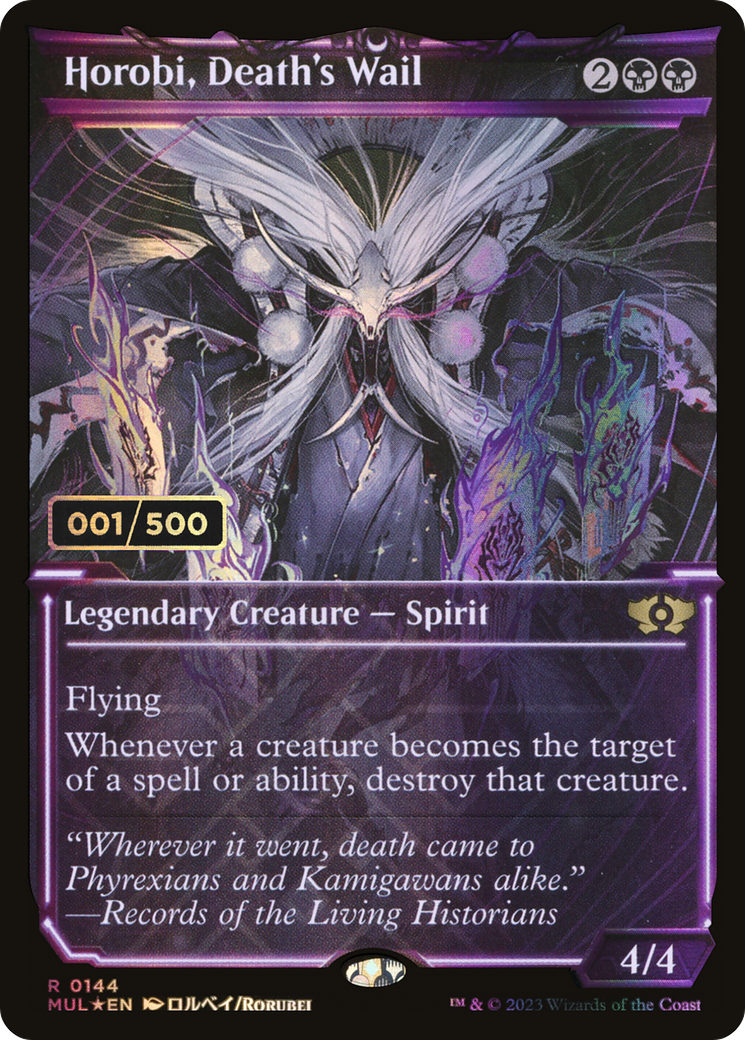 Horobi, Death's Wail (MUL-144) - Multiverse Legends: (Showcase) Foil