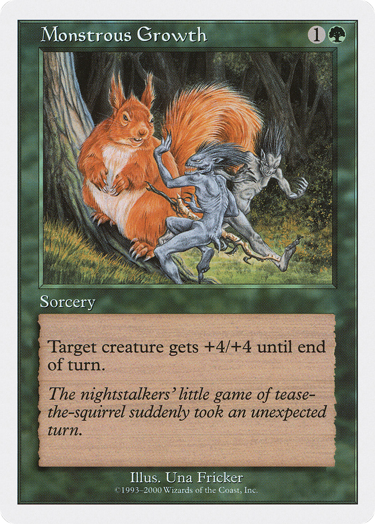 Monstrous Growth (S00-041) - Starter 2000