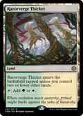 Razorverge Thicket (PPONE-257P) - Phyrexia: All Will Be One Promos