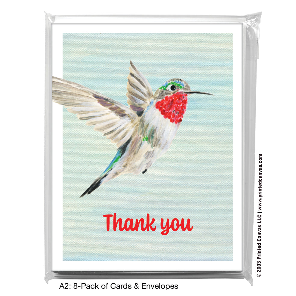 Anna's Hummingbird, Greeting Card (#8213B)