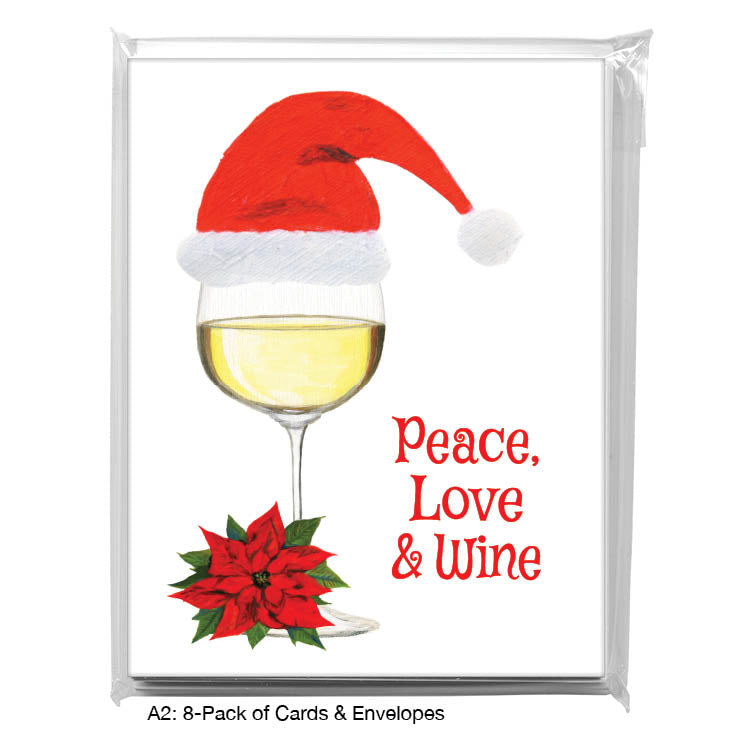 Aperitif Wine, Greeting Card (#8214K)