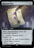 Ransom Note (MKC-357) - Murders at Karlov Manor Commander: (Extended Art)