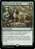Thickest in the Thicket (BLC-034) - Bloomburrow Commander