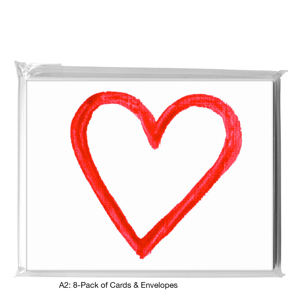 Heart, Greeting Card (#8230D)