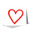 Heart, Greeting Card (#8230D)