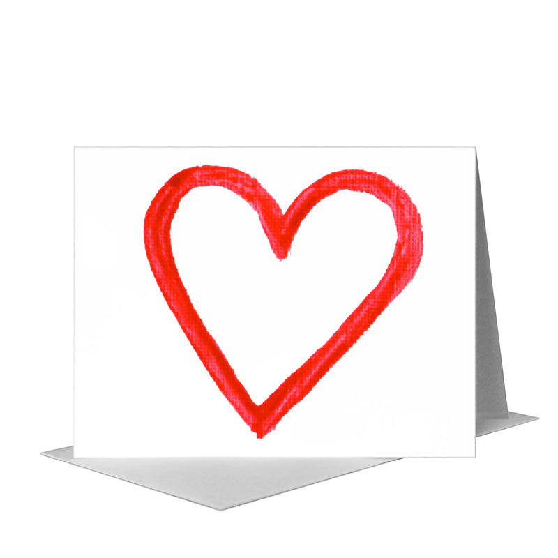 Heart, Greeting Card (#8230D)