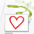 Heart, Mini Canvas (MC-8230D)