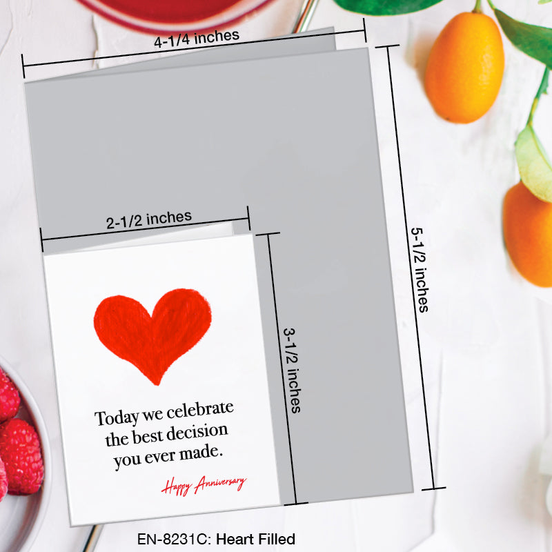 Heart Filled, Greeting Card (#8231C)