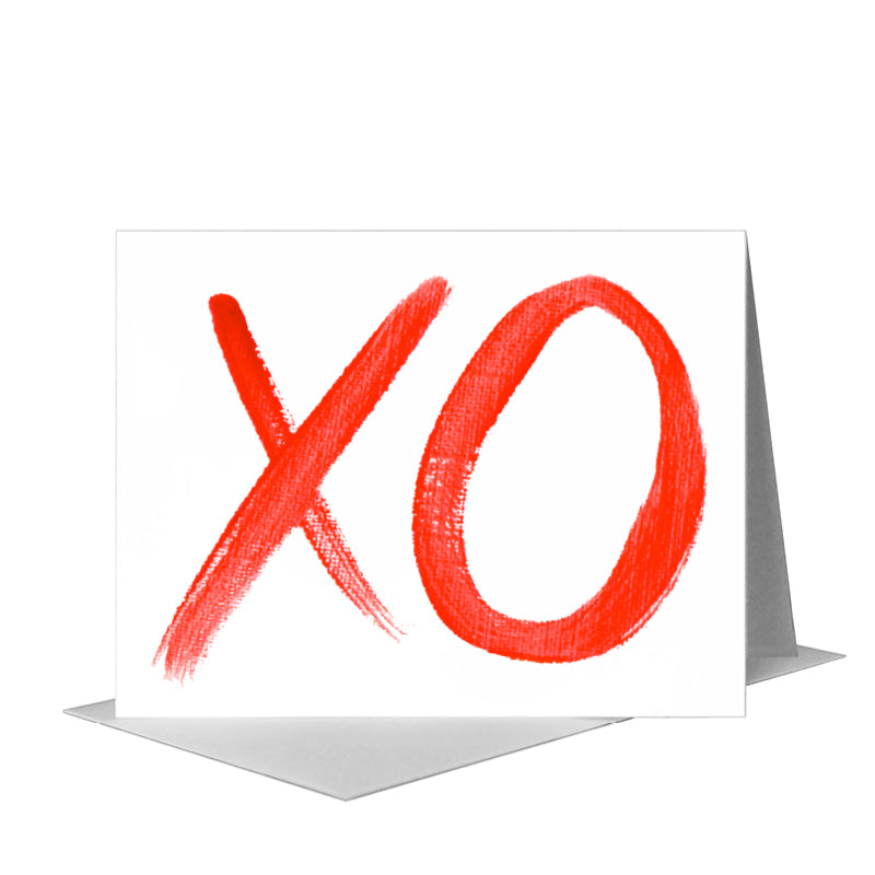 Heart XO, Greeting Card (#8234A)