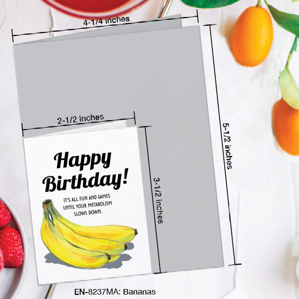 Bananas, Greeting Card (#8237MA)
