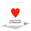 Heart Hearts, Greeting Card (#8239AT)