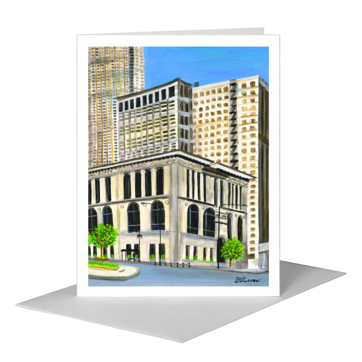 Chicago Cultural Center, Greeting Card (#8255A)