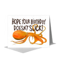 Octopus, Greeting Card (#8266A)
