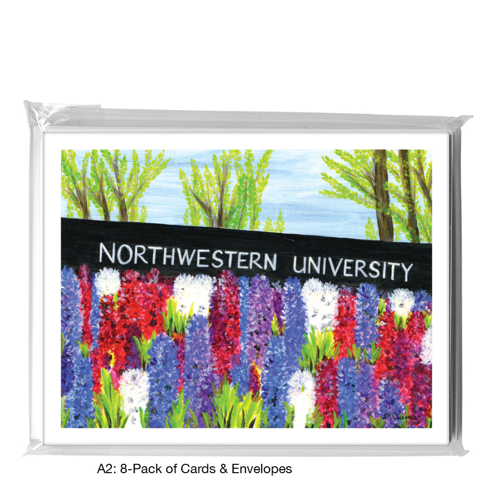 Northwestern University, Chicago, Greeting Card (#8269A)